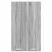 Dulap suspendat Riga Gri Sonoma 60 x 31 x 100 cm Lemn compozit - WALTI WALTI