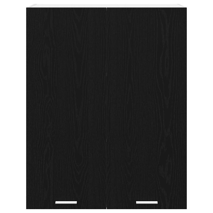 Dulap suspendat cu ușă Riga Stejar Negru 80 x 31 x 100 cm - WALTI WALTI