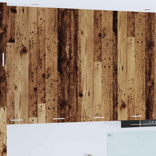 Dulap suspendat Riga Lemn Vechi 80 x 31 x 100 cm Lemn compozit - WALTI WALTI