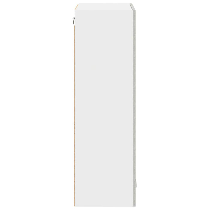 Dulap suspendat cu ușă Riga Gri din beton 40 x 31 x 100 cm - WALTI WALTI