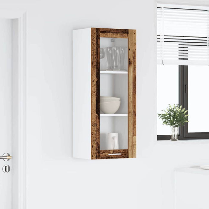 Dulap suspendat Riga Lemn Vechi 40 x 31 x 100 cm Lemn compozit - WALTI WALTI