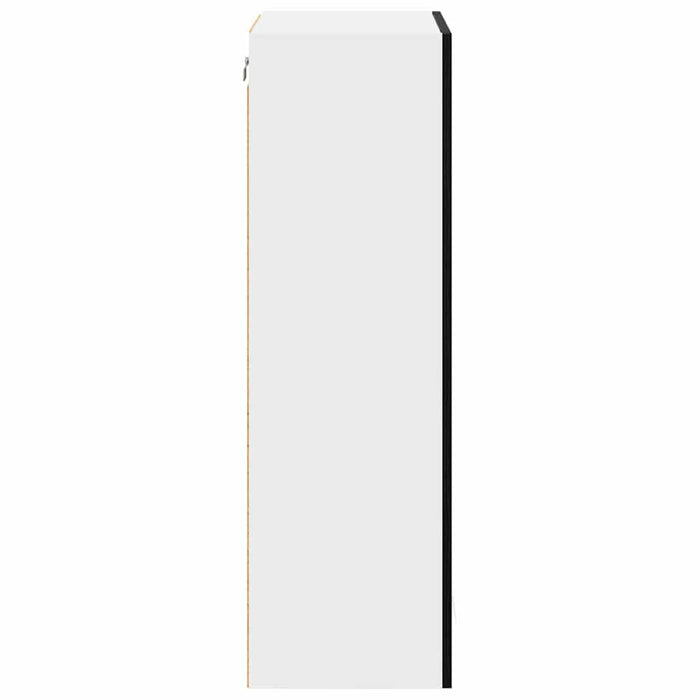 Dulap suspendat cu ușă Riga Stejar Negru 60 x 31 x 100 cm - WALTI WALTI