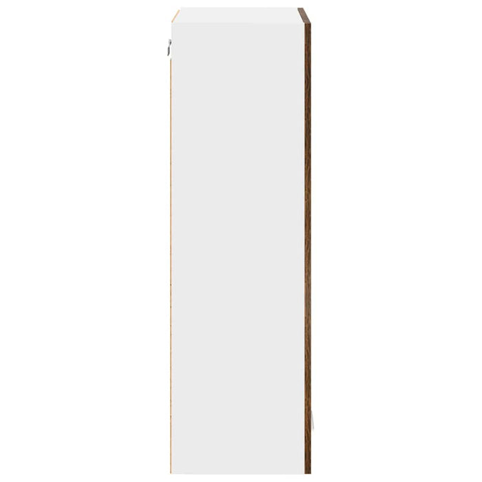 Dulap suspendat cu ușă Riga Stejar fumuriu 60 x 31 x 100 cm - WALTI WALTI