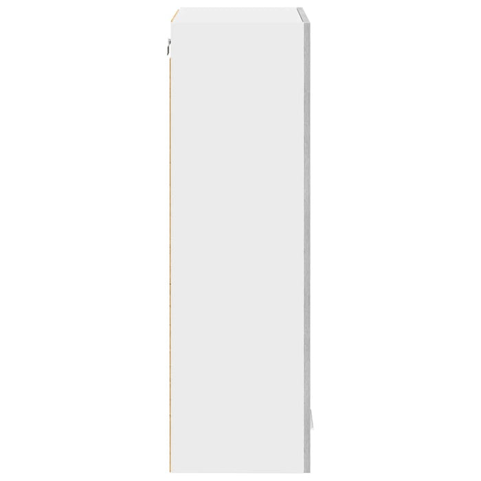 Dulap suspendat Riga Gri Sonoma 60 x 31 x 100 cm Lemn compozit - WALTI WALTI