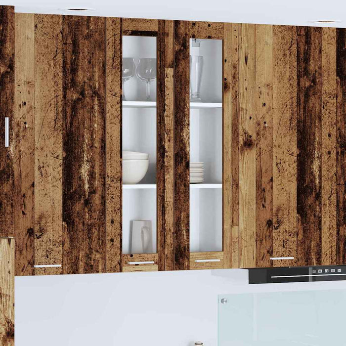 Dulap suspendat Riga Lemn Vechi 60 x 31 x 100 cm Lemn compozit - WALTI WALTI