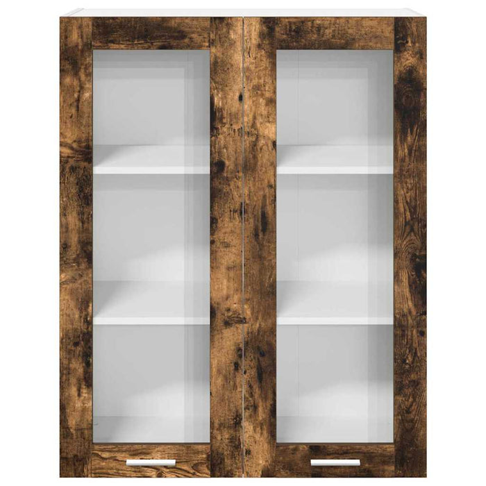 Dulap suspendat cu ușă Riga Stejar fumuriu 80 x 31 x 100 cm - WALTI WALTI