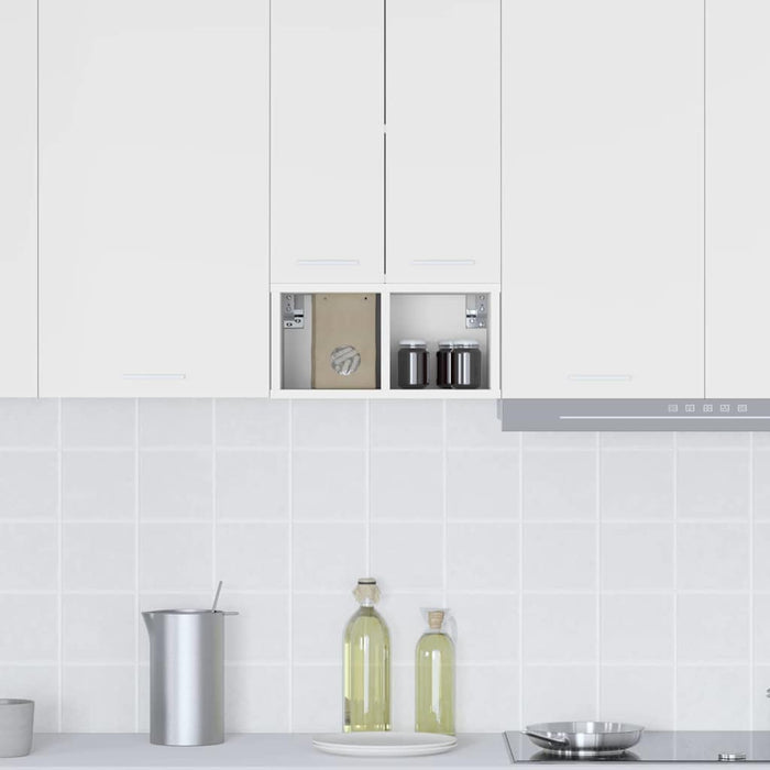 Dulap suspendat Riga Alb 20 x 29,5 x 40 cm Lemn compozit - WALTI WALTI