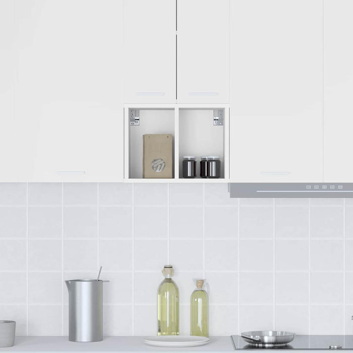 Dulap suspendat Riga Alb 30 x 29,5 x 40 cm Lemn compozit - WALTI WALTI