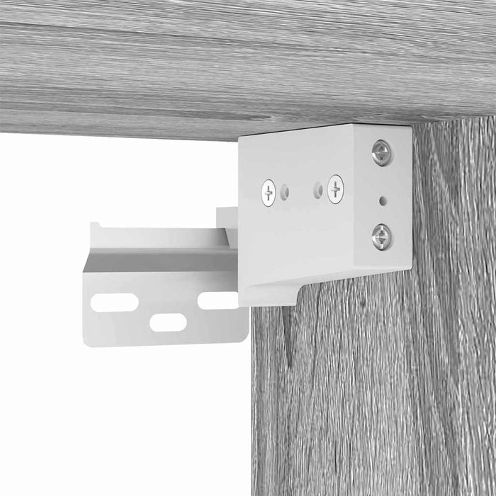 Dulap suspendat Riga Gri Sonoma 30 x 29,5 x 40 cm Lemn compozit - WALTI WALTI