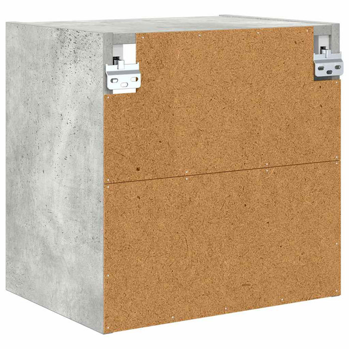 Dulap suspendat Riga Gri din beton 40 x 29,5 x 40 cm - WALTI WALTI