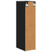 Dulap suspendat Riga Stejar Negru 20 x 29,5 x 80 cm - WALTI WALTI
