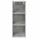 Dulap suspendat Riga Gri din beton 30 x 29,5 x 80 cm - WALTI WALTI