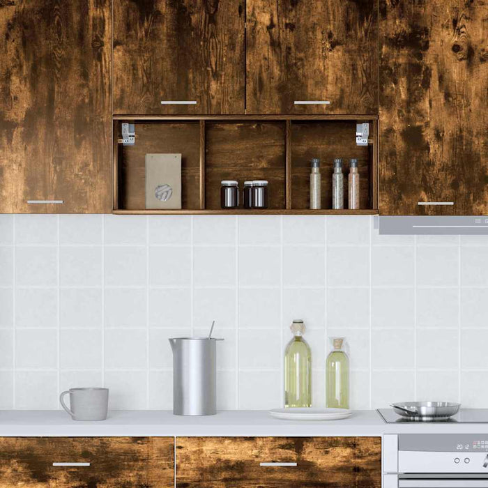 Dulap suspendat Riga Stejar fumuriu 30 x 29,5 x 80 cm - WALTI WALTI