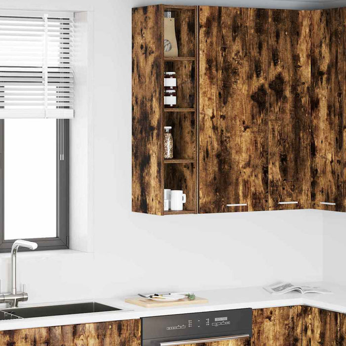 Dulap suspendat Riga Stejar fumuriu 20 x 29,5 x 100 cm - WALTI WALTI