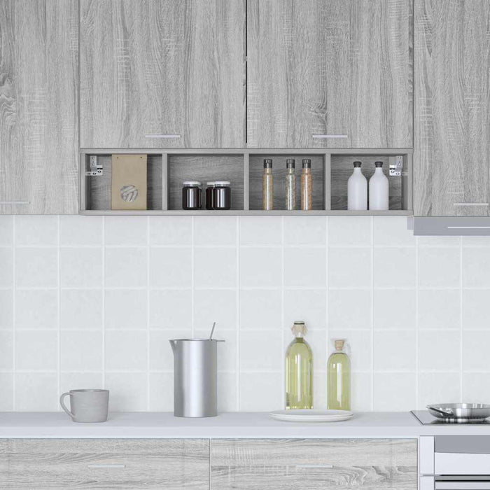 Dulap suspendat Riga Gri Sonoma 20 x 29,5 x 100 cm - WALTI WALTI