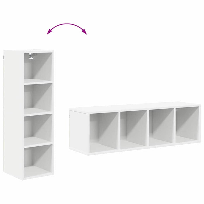 Dulap suspendat Riga Alb 30 x 29,5 x 100 cm Lemn compozit - WALTI WALTI