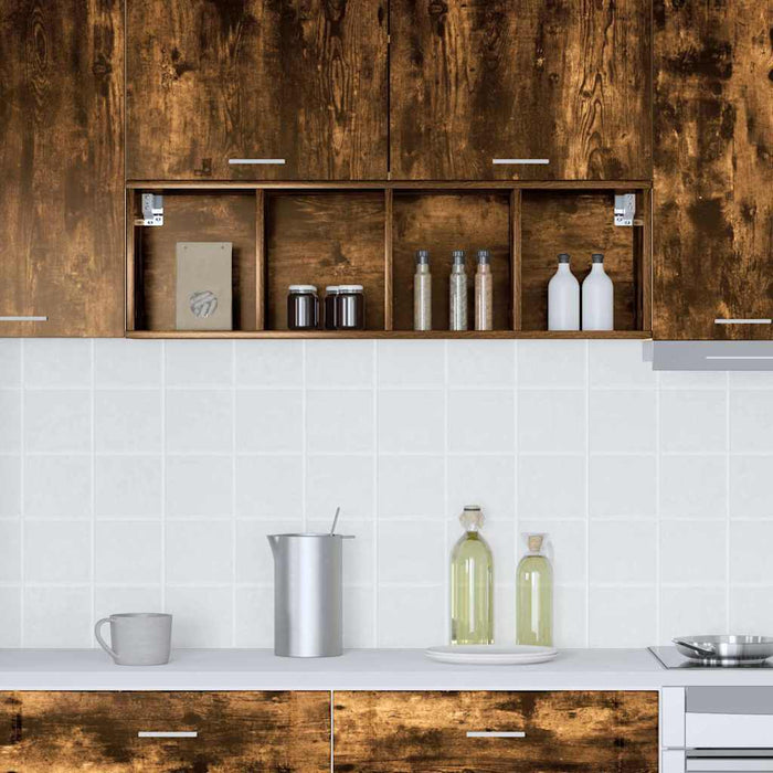 Dulap suspendat Riga Stejar fumuriu 30 x 29,5 x 100 cm - WALTI WALTI