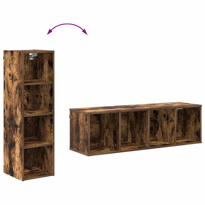 Dulap suspendat Riga Stejar fumuriu 30 x 29,5 x 100 cm - WALTI WALTI