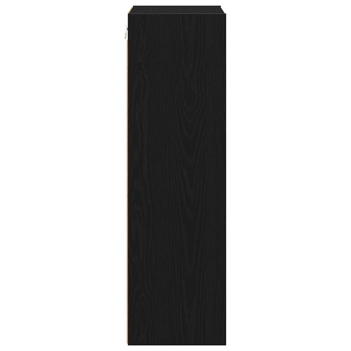 Dulap suspendat Riga Stejar Negru 40 x 29,5 x 100 cm - WALTI WALTI
