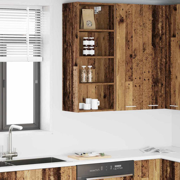 Dulap suspendat Riga Lemn Vechi 40 x 29,5 x 100 cm - WALTI WALTI