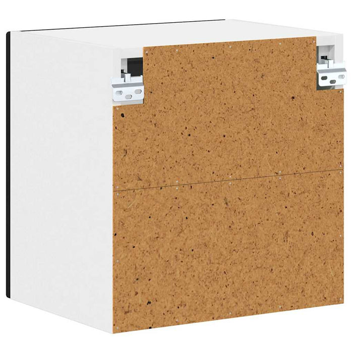 Dulap suspendat de bucătărie cu raft Negru 40 x 31 x 40 cm - WALTI WALTI