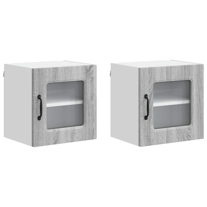Panou mașină de spălat vase Kalmar 2 pcs Gri Sonoma - WALTI WALTI