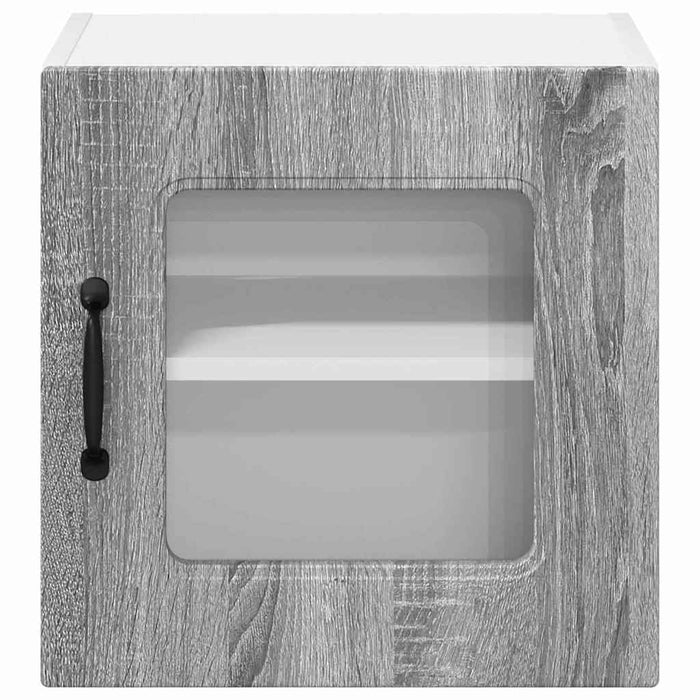 Dulap suspendat de bucătărie 2 pcs Gri Sonoma 40 x 31 x 40 cm - WALTI WALTI