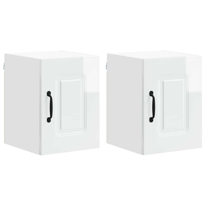 Panou mașină de spălat vase Kalmar 2 pcs Alb lucios - WALTI WALTI