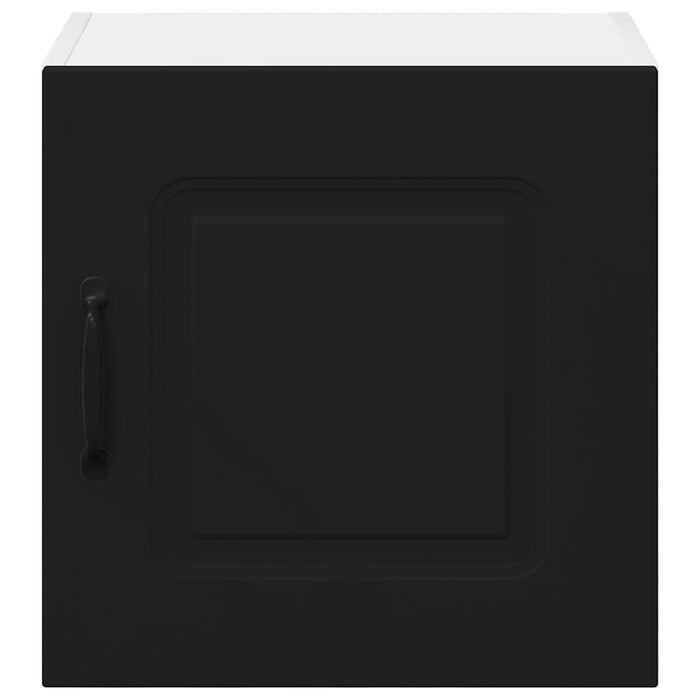 Dulap suspendat de bucătărie cu ușă 2 pcs Negru 40 x 31 x 40 cm - WALTI WALTI