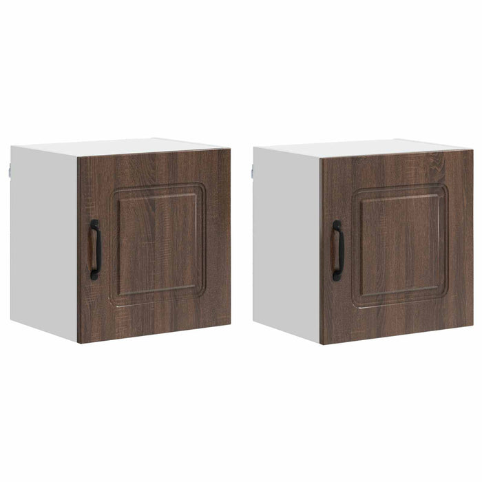Panou mașină de spălat vase Kalmar 2 pcs Stejar închis - WALTI WALTI