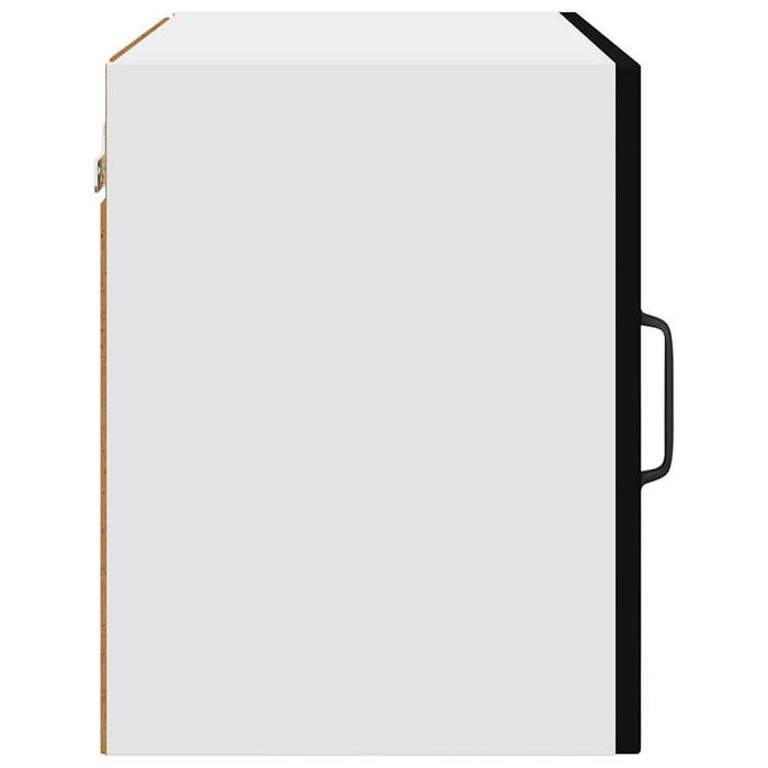 Dulap suspendat de bucătărie cu raft Negru 50 x 31 x 40 cm - WALTI WALTI