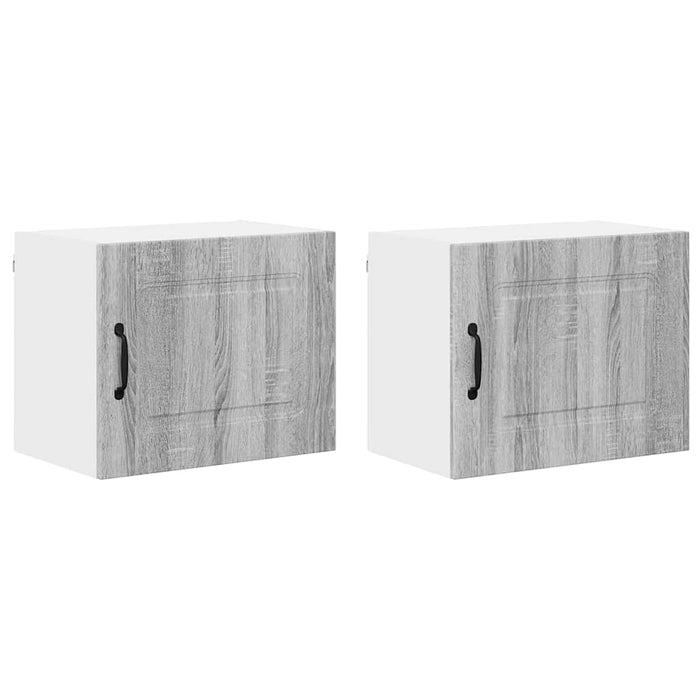 Dulap suspendat de bucătărie 2 pcs Gri Sonoma 50 x 31 x 40 cm - WALTI WALTI