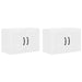 Dulap suspendat de bucătărie 2 pcs Alb lucios 60 x 31 x 40 cm - WALTI WALTI