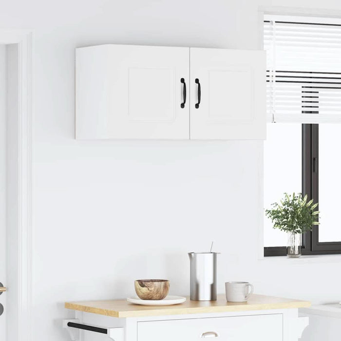 Dulap suspendat de bucătărie Alb 80 x 31 x 40 cm Lemn compozit - WALTI WALTI