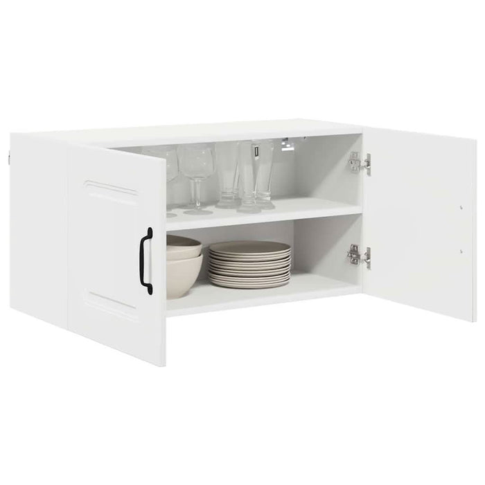 Dulap suspendat de bucătărie Alb 80 x 31 x 40 cm Lemn compozit - WALTI WALTI