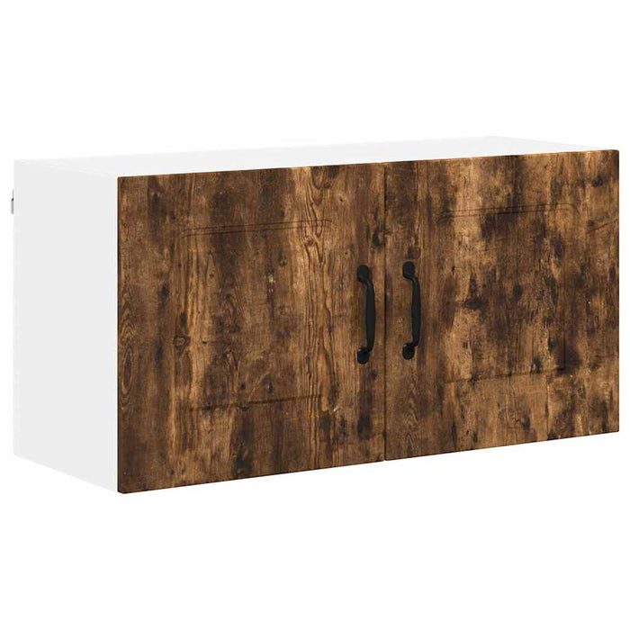 Dulap suspendat de bucătărie Stejar fumuriu 80 x 31 x 40 cm - WALTI WALTI