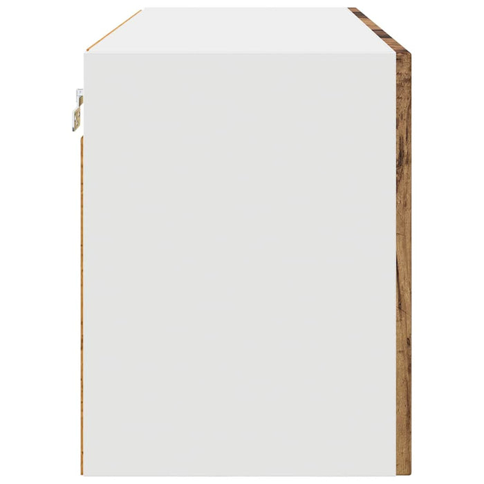 Dulap suspendat de bucătărie cu raft Lemn Vechi 80 x 31 x 40 cm - WALTI WALTI