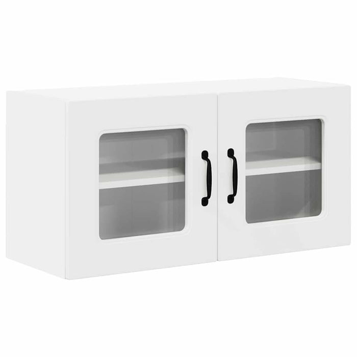 Dulap suspendat de bucătărie Alb 80 x 31 x 40 cm Lemn compozit - WALTI WALTI