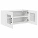 Dulap suspendat de bucătărie Alb 80 x 31 x 40 cm Lemn compozit - WALTI WALTI
