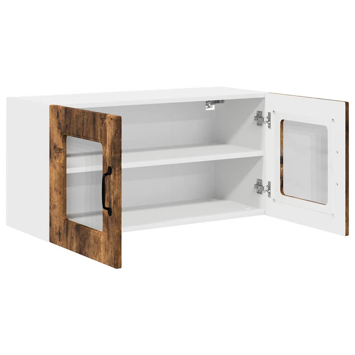 Dulap suspendat de bucătărie Stejar fumuriu 80 x 31 x 40 cm - WALTI WALTI