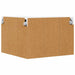 Dulap suspendat de bucătărie Alb 57 x 57 x 40 cm Lemn compozit - WALTI WALTI