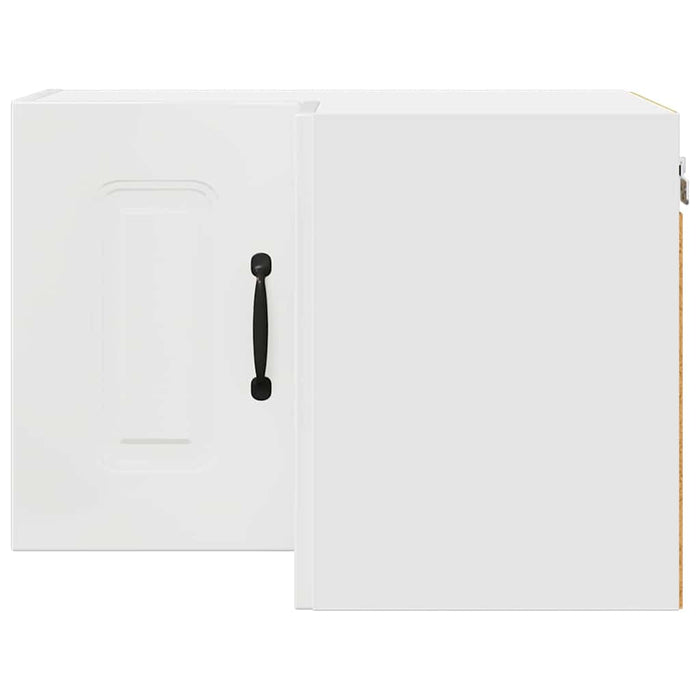 Dulap suspendat de bucătărie cu raft Alb lucios 57 x 57 x 40 cm - WALTI WALTI