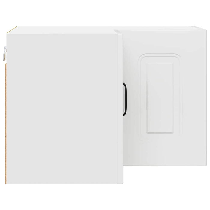 Dulap suspendat de bucătărie cu raft Alb lucios 57 x 57 x 40 cm - WALTI WALTI