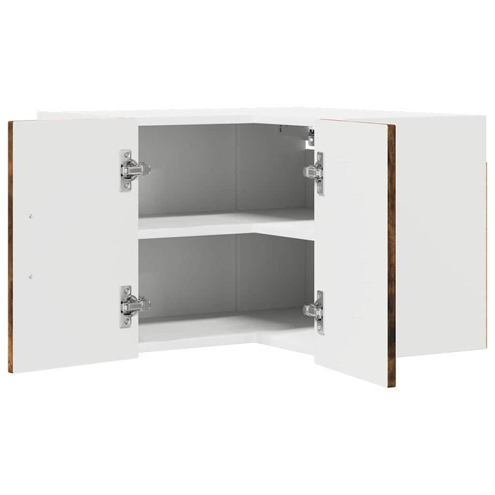 Dulap suspendat de bucătărie Stejar fumuriu 57 x 57 x 40 cm - WALTI WALTI