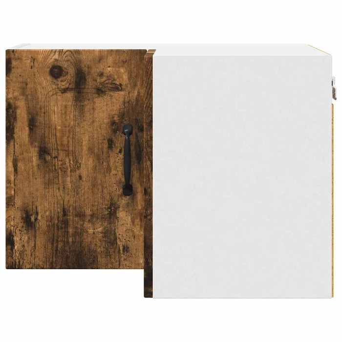 Dulap suspendat de bucătărie Stejar fumuriu 57 x 57 x 40 cm - WALTI WALTI