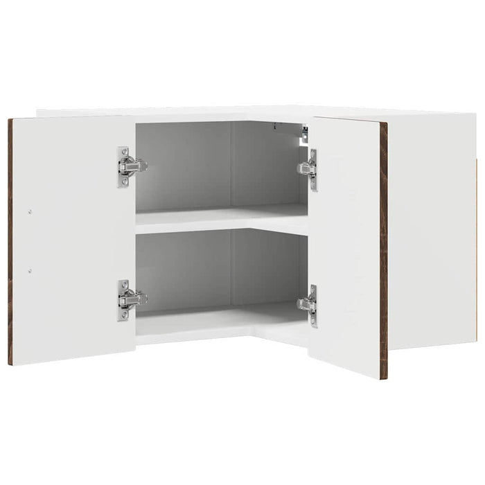Dulap suspendat de bucătărie Stejar închis 57 x 57 x 40 cm - WALTI WALTI