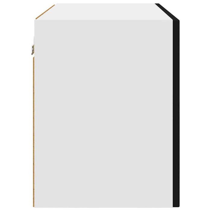 Dulap suspendat de bucătărie cu ușă 2 pcs Negru 60 x 31 x 40 cm - WALTI WALTI