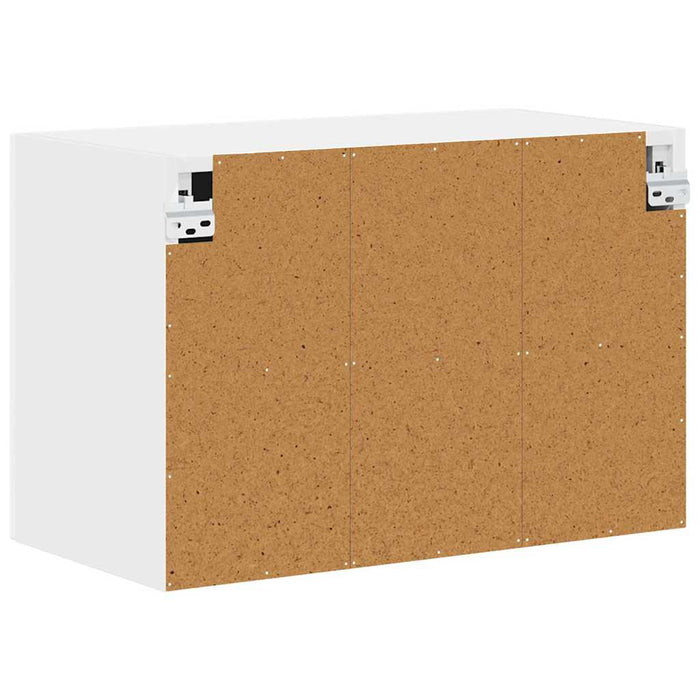 Dulap suspendat de bucătărie cu raft Alb lucios 60 x 31 x 40 cm - WALTI WALTI