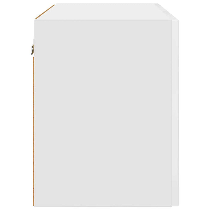 Dulap suspendat de bucătărie cu raft Alb lucios 60 x 31 x 40 cm - WALTI WALTI