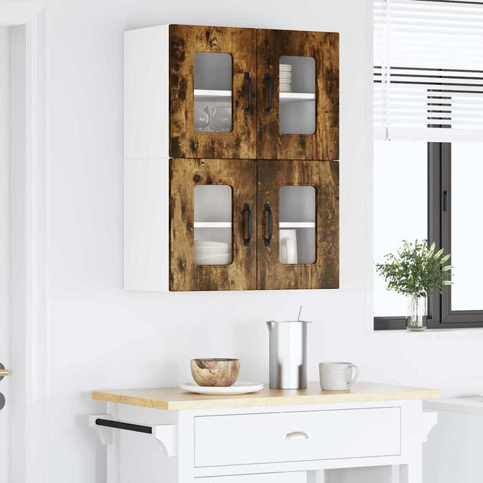 Dulap suspendat de bucătărie Stejar fumuriu 60 x 31 x 40 cm - WALTI WALTI